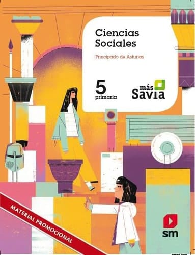 Ciencias sociales, 5 Primaria, Principado de Asturias Más Savia