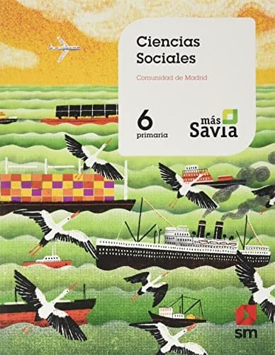 Ciencias sociales, 6 Primaria, Comunidad de Madrid Más Savia