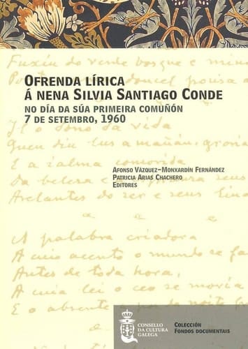 Ofrenda lírica á nena Silvia Santiago Conde no día da súa primeira comuñón 7 de setembro, 1960