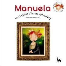 Manuela en el museo