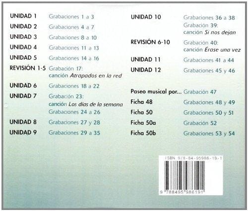 Prisma Continua Nivel A2 Método de espanol para extranjeros, CD Audio
