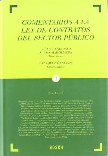 Comentarios a la Ley de Contratos del Sector Público