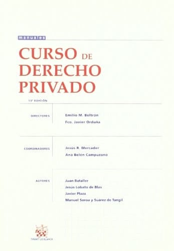 Curso de Derecho Privado