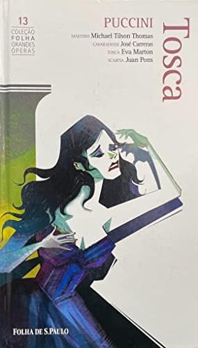 livro tosca puccini 02 cds folha