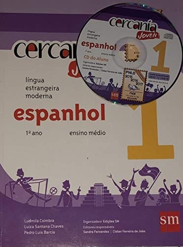 livro cercania jovem volume 1 espanhol cd