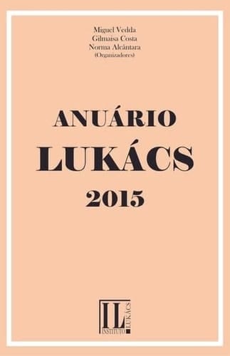 livro anuario lukacs 2015 miguel vedda Ed. 2015