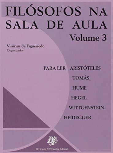 Filósofos na sala de aula - volume 3