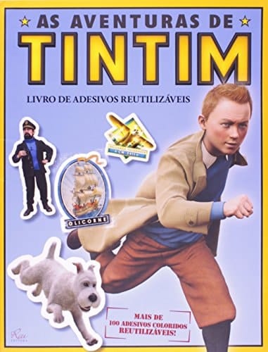AVENTURAS DE TINTIM, AS - LIVRO DE ADESIVOS REUTILIZAVEIS