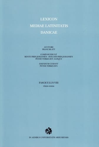 Lexicon Mediae Latinitatis Danicae Risus-Zona