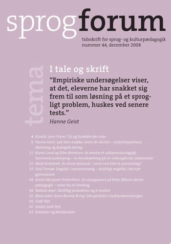 I tale og skrift