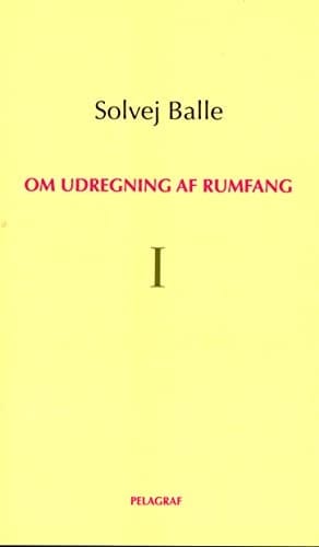 Om udregning af rumfang