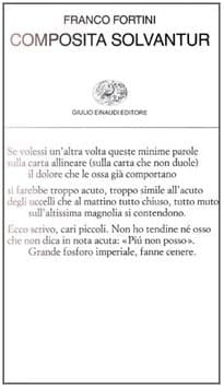 Composita solvantur (Collezione di poesia) (Italian Edition)
