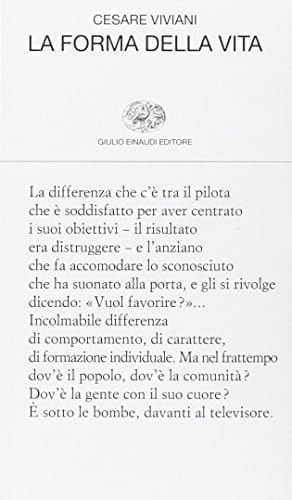 La forma della vita