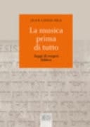 La musica prima di tutto saggi di esegesi biblica