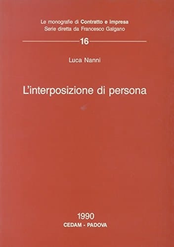 L'interposizione di persona