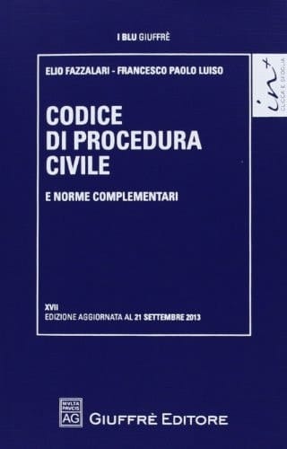 Codice di procedura civile e norme complementari