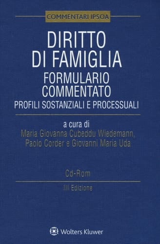 Diritto di famiglia. Formulario commentato