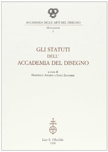 Gli statuti dell'Accademia del disegno