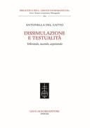 Dissimulazione e testualità tollerando, tacendo, aspettando