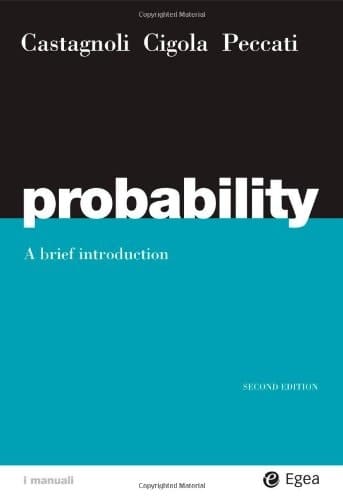 Probability. A Brief Introduction