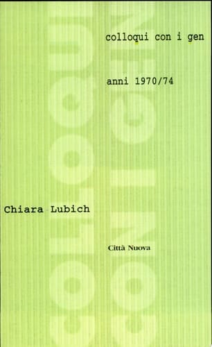 Colloqui con i Gen (1970-74)
