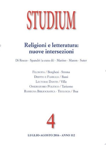 Studium - religioni e letteratura: nuove intersezioni