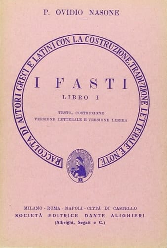 FASTI LIBRO 1, TRADUTTORE
