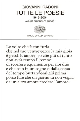 Tutte le poesie 1949-2004