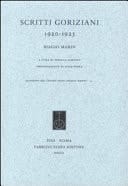 Scritti goriziani, 1920-1923