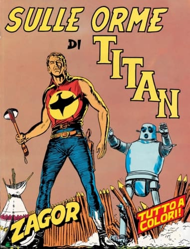 Zagor. Sulle orme di Titan Zagor 012 a colori. Sulle orme di Titan