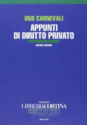 Appunti di diritto privato