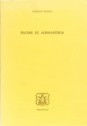 Filone di Alessandria: Bibliografia generale 1937-1982 (Elenchos)