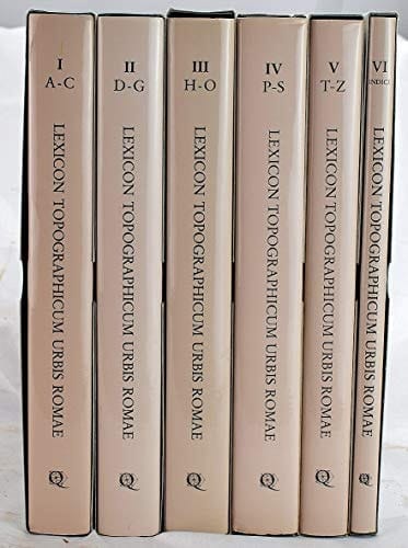 Lexicon topographicum urbis Romae: T-Z ; addenda et corrigenda