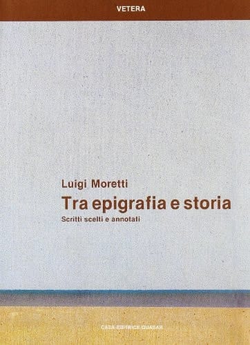 TRA EPIGRAFIA E STORIA