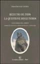 Relectio de Indis =: La questione degli Indios (Vestigia)