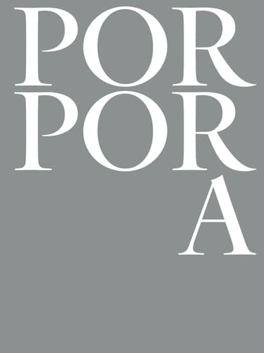 Porpora. Ediz. Inglese
