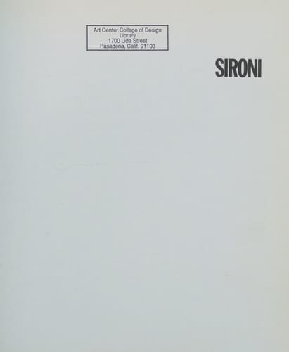 Sironi: Works 1919-1959