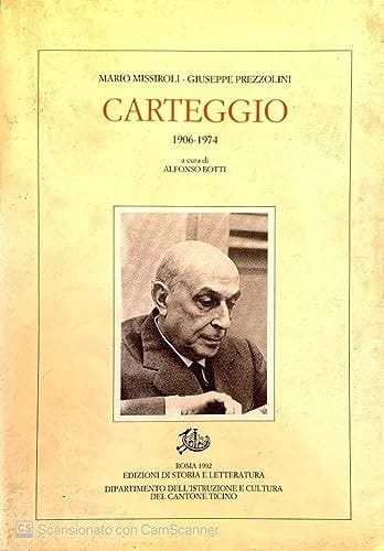 Carteggio (1906-1974)