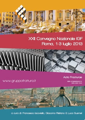 XXII Convegno Nazionale IGF - Acta Fracturae
