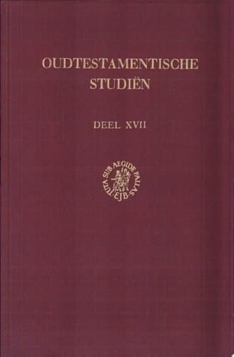 The Witness of Tradition Papers Read at the Joint British-Dutch Old Testament Conference Held at Woudschoten, 1970