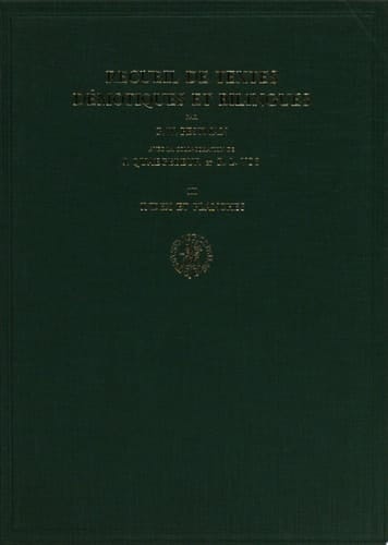 Recueil de textes démotiques et bilingues par P. W. Pestman avec la collaboration de J. Quaegebeur et R. L. Vos