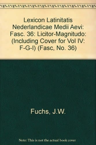 Lexicon Latinitatis Nederlandicae Medii Aevi