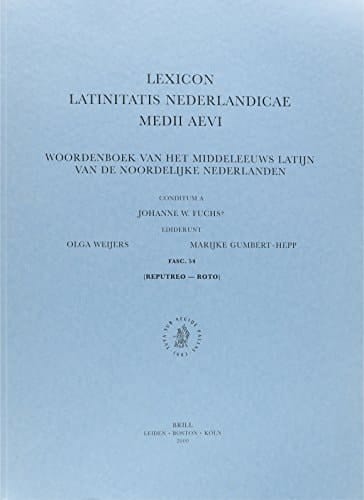 Lexicon Latinitatis Nederlandicae Medii Aevi Fasc. 54