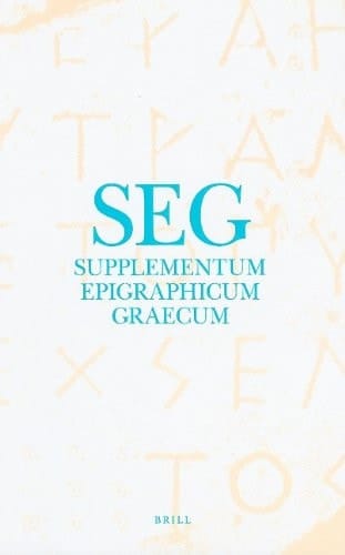 Supplementum Epigraphicum Graecum, Volume XXVI (1976-1977)