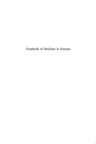 Yearbook of Muslims in Europe, Volume 3