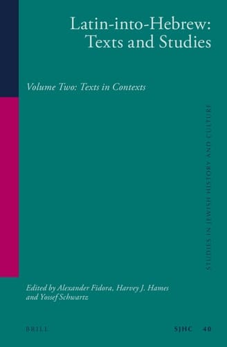 Latin-into-Hebrew Texts and Studies