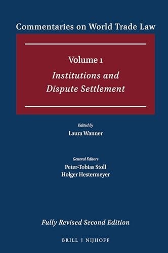 Commentaries on World Trade Law