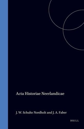Acta Historiae Neerlandicae II - Historical Studies In The Netherlands
