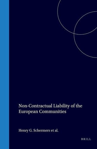 Non-Contractual Liability of the European Communities