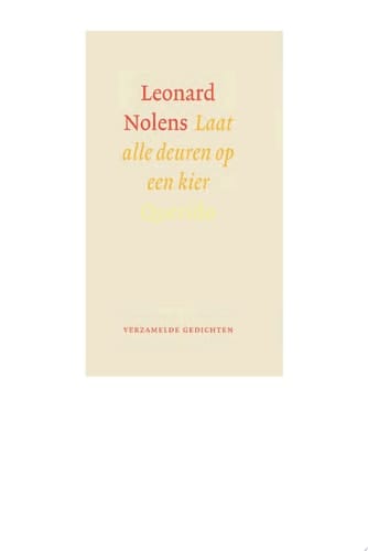 Laat alle deuren op een kier verzamelde gedichten